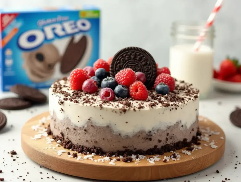 oreo ice cream dessert