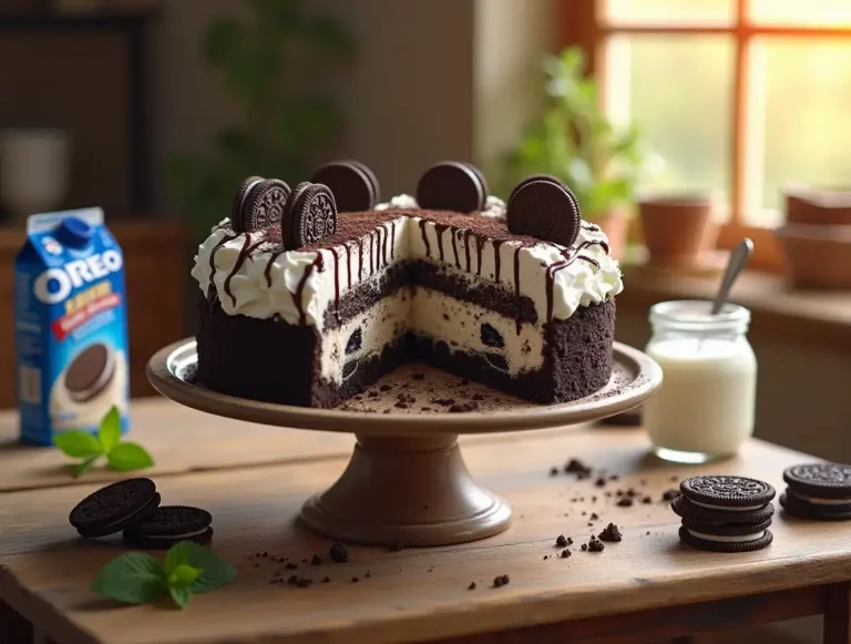 oreo ice cream cake