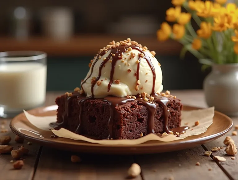 brownie ice cream