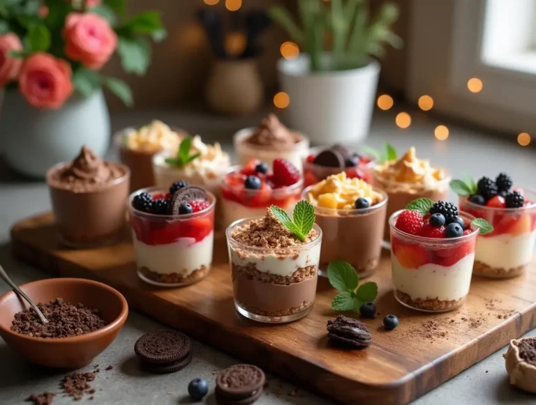 mini dessert cups