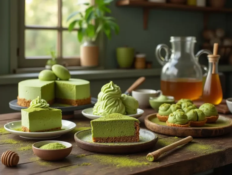matcha desserts