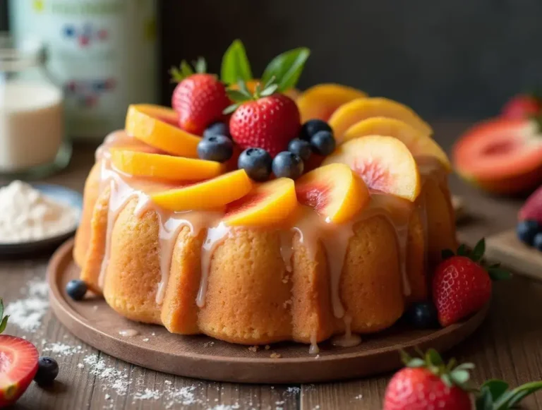 cake using fruit cocktail