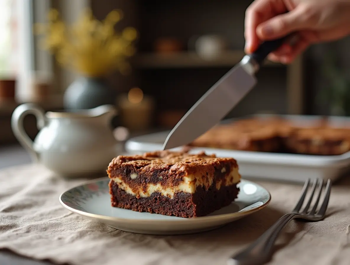 cream cheese brownies