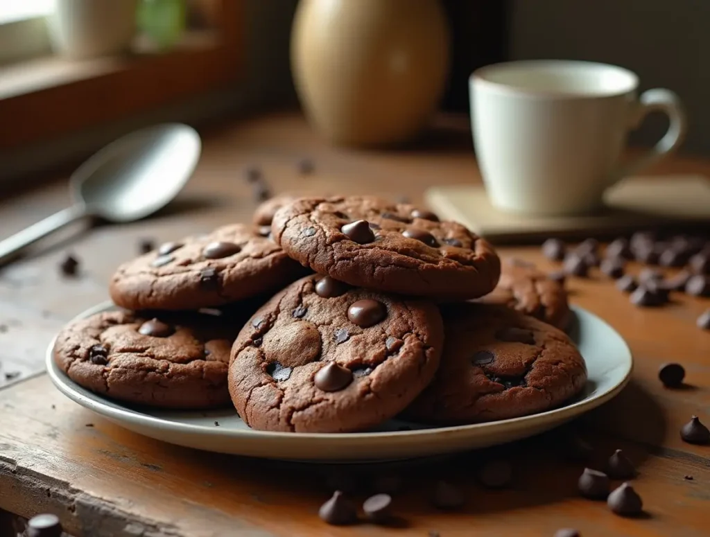 brownie cookies from ghirardelli brownie mix