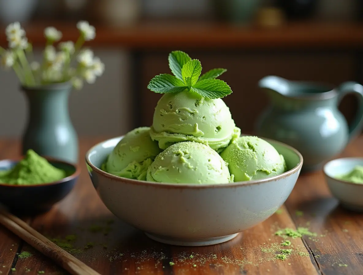 matcha ice cream