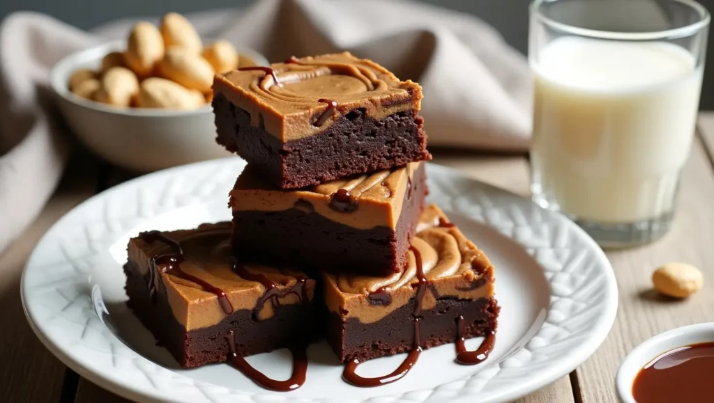 pb brownies
