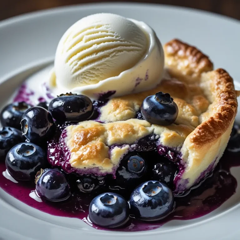 blueberry cobbler