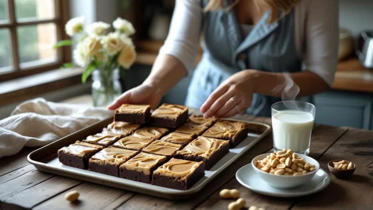 peanut butter brownies