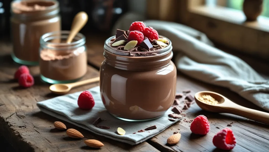 protein chocolate pudding
