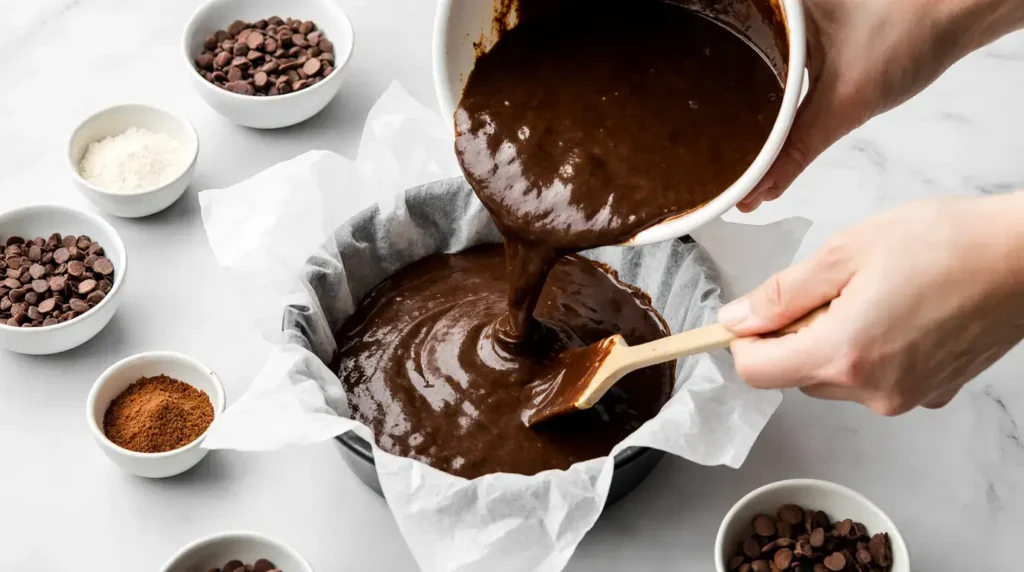 keto brownie recipe steps