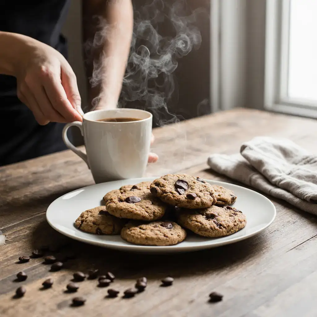 coffee flavored cookies