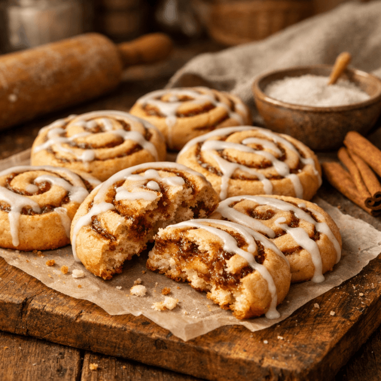 cinnamon roll cookies